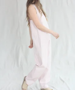 Caron Callahan Crista Jumpsuit Petal New Arrivals