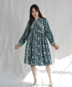 Natalie Martin Fiore Short Dress Silhouette Shadows