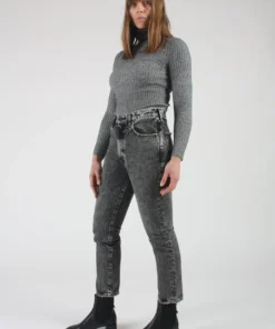 Giu Giu Nonna Turtleneck White Noise