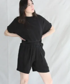 Black Crane New Arrivals Box Top Black