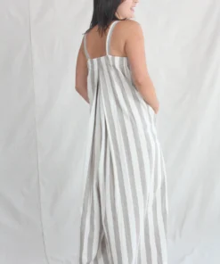 Black Crane Wide Jumper Wide Stripe