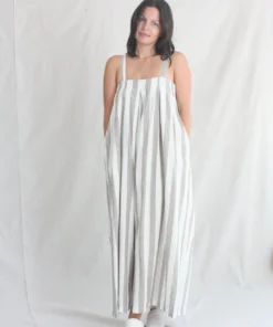 Black Crane Wide Jumper Wide Stripe