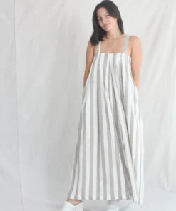 Black Crane Wide Jumper Wide Stripe