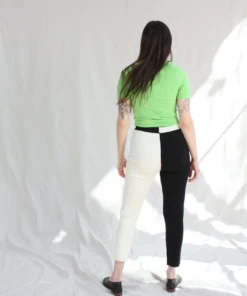 Giu Giu Tees And Tanks Nonna Jewel Tee Celery