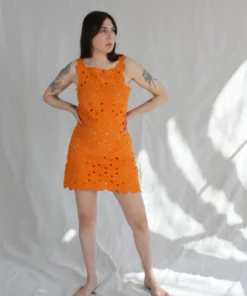 Mozh Mozh Twiggy Dress Orange