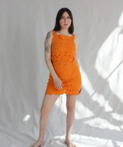 Mozh Mozh Twiggy Dress Orange