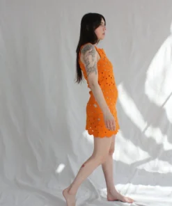 Mozh Mozh Twiggy Dress Orange
