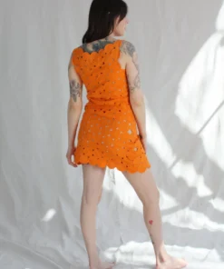 Mozh Mozh Twiggy Dress Orange