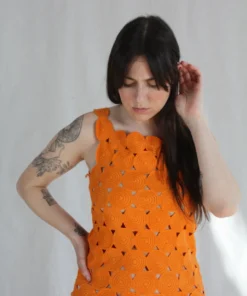 Mozh Mozh Twiggy Dress Orange