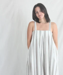 Black Crane Wide Jumper Wide Stripe