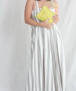 Hereu New Arrivals Trena Flat Square Crossbody Bag Lemon