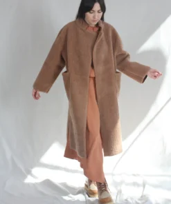 Apiece Apart Outerwear Cloud Walk Coat Camel