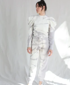 Ulla Johnson Harlan Pullover Thistle Tie Dye Shirts And Blouses