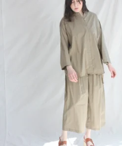 Black Crane New Arrivals Box Shirt Clay