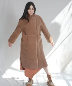 Apiece Apart Outerwear Cloud Walk Coat Camel