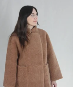 Apiece Apart Outerwear Cloud Walk Coat Camel
