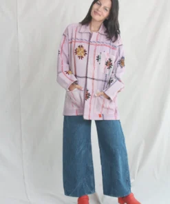 Anntian Shirt Jacket Print AO-K New Arrivals