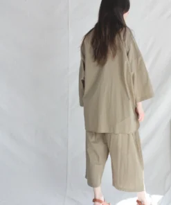 Black Crane New Arrivals Box Shirt Clay