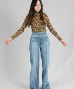 Ulla Johnson Abrams Jean Medium Wash Denim