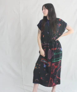 Anntian Simple Dress AO Print Q