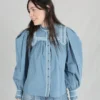 Ulla Johnson Shirts And Blouses Abigail Blouse Chambray
