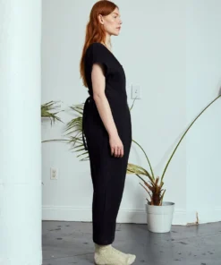 Rujuta Sheth Venus Wrap Jumper Black Jumpsuits 6 Rujuta Sheth Venus Wrap Jumper Black Jumpsuits