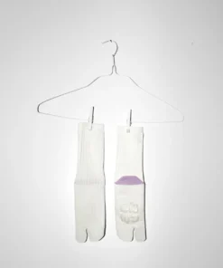 Giu Giu Nonna Tabi Sock Ivory/B Angel Accessories