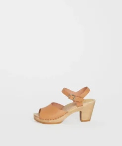 No.6 Shoes Erika Clog On High Heel Naked