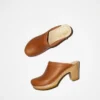 No.6 Old School Clog On High Heel Palomino