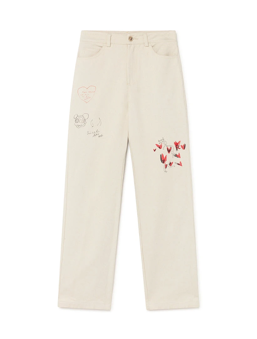 Paloma Wool Pants Jack Pant Ecru 3 Paloma Wool Pants Jack Pant Ecru