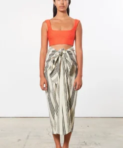 Mara Hoffman Skirts Izzi Skirt Black Cream