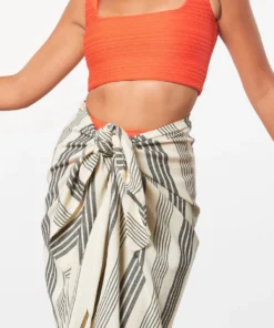 Mara Hoffman Skirts Izzi Skirt Black Cream 7 Mara Hoffman Skirts Izzi Skirt Black Cream