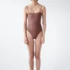 Nu Swim Straight One Piece Cocoa