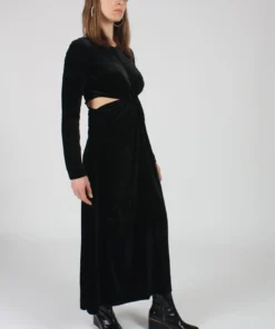 Rachel Comey Mast Dress Black Velvet Dresses