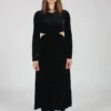Rachel Comey Mast Dress Black Velvet Dresses