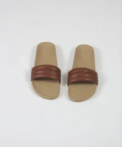 Beatrice Valenzuela Men's Classic Sandalia Pebbled Brown