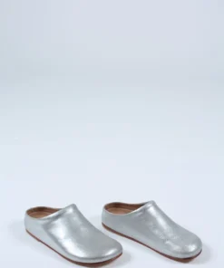 Lauren Manoogian Shoes Mono Mule Silver