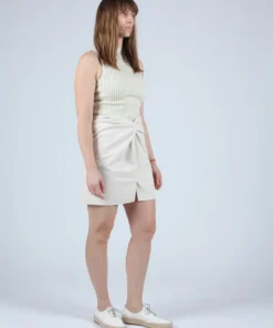 Nanushka Milo Skirt Off White Skirts