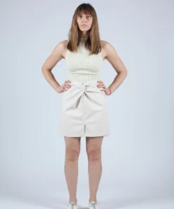 Nanushka Milo Skirt Off White Skirts