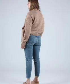 Rodebjer Anisah Sweater Faded Terracotta