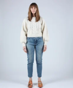 Eleven Six Charlotte Sweater Ivory Sweaters