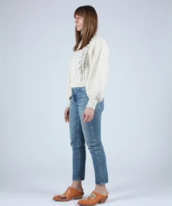Eleven Six Charlotte Sweater Ivory Sweaters