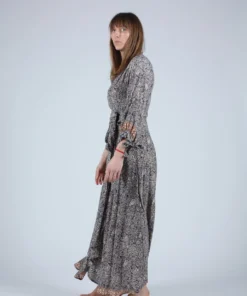 Natalie Martin Danika Long Sleeve Dress Shangri-La Cortez Dresses