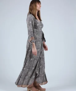 Natalie Martin Danika Long Sleeve Dress Shangri-La Cortez Dresses