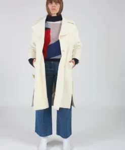 Rodebjer Boldizsar Coat White Outerwear