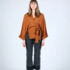 Rodebjer Shirts And Blouses Tennessee Twill Kimono Cinnamon