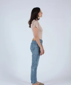 Moussy Denim MVS Isabel Tapered Skinny Blue