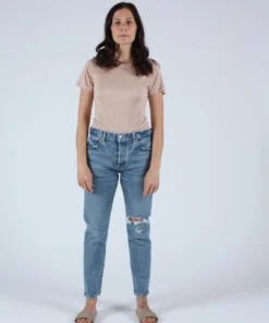 Moussy Denim MVS Isabel Tapered Skinny Blue