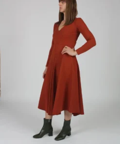 Wray Molly Dress Terracotta