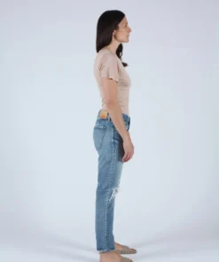Moussy MV Latrobe Tapered Jean Light Blue
